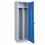 Шкаф метал для одежды 2-х секционный 530х500х1850 (одна дверь)